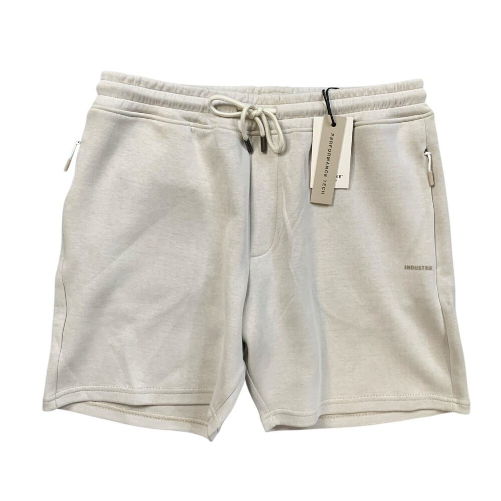 Industrie Shorts Mens L Large The Manning Track Performance Tech Drawstring